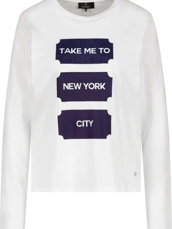 MONARI Лонгслив с принтом