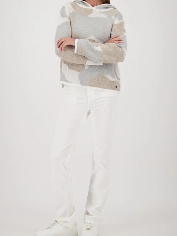 MONARI Вязаный свитер с рисунком облака