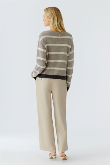 Oui Пуловер в полоску