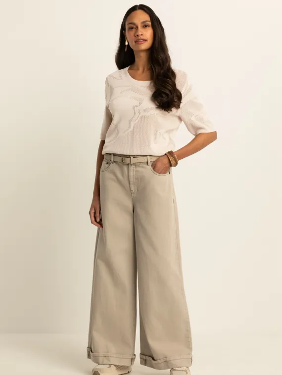 EXPRESSO Свитер с тканым узором