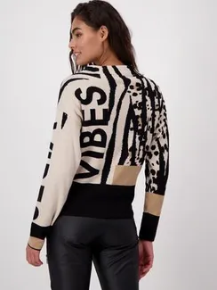 MONARI Пуловер жаккардовый