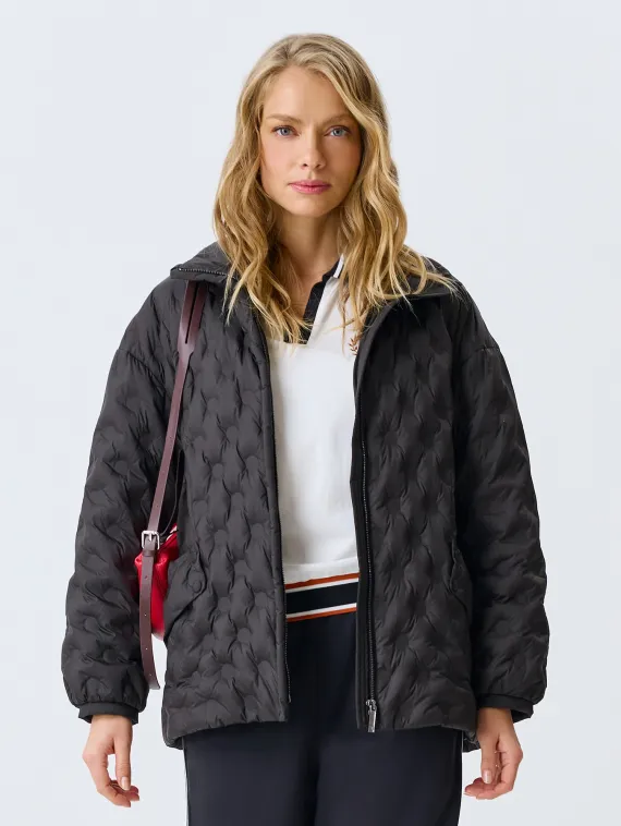 BULMER Куртка с фантазийной стежкой черная