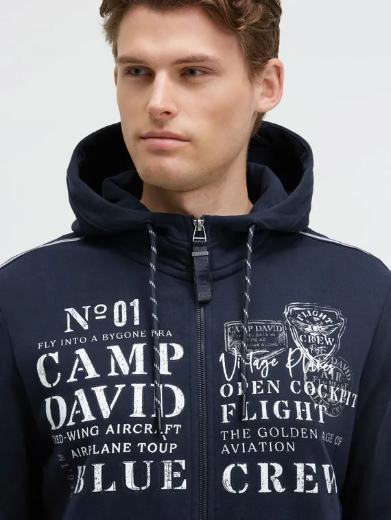 CAMP DAVID Толстовка с капюшоном
