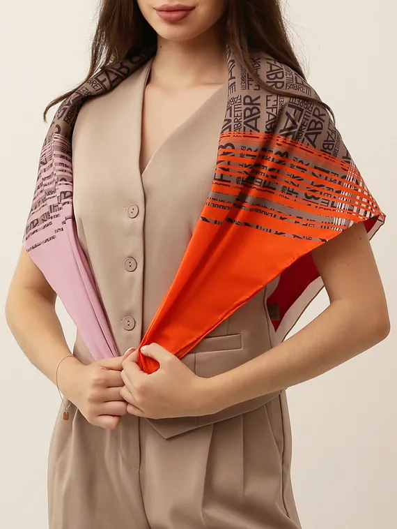 FABRETTI Платок 100% шелк