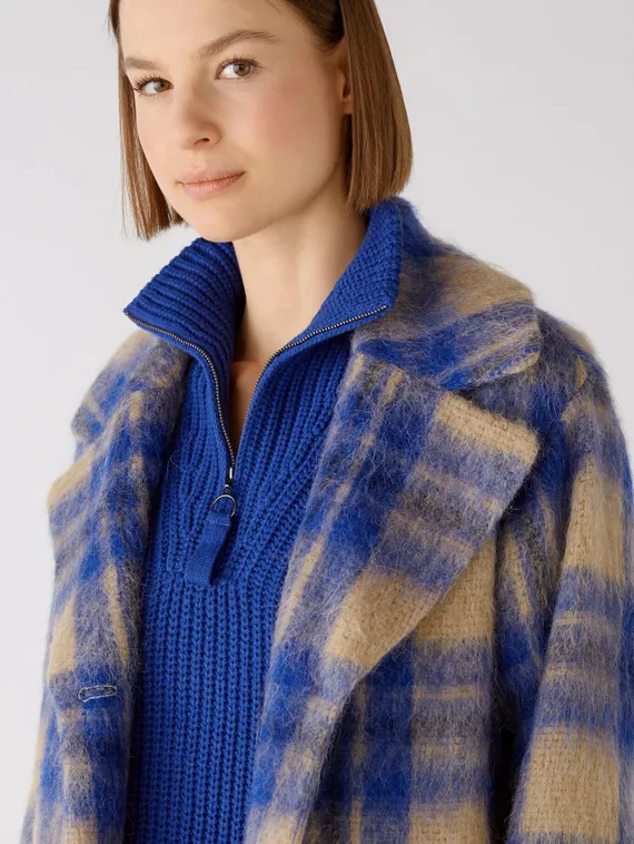 Oui Пальто шерстяное