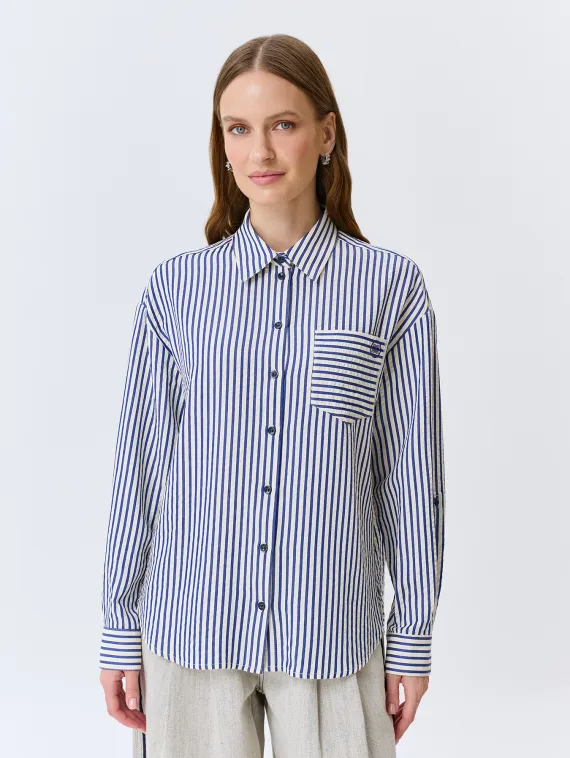 BULMER Блузка в тонкую полоску