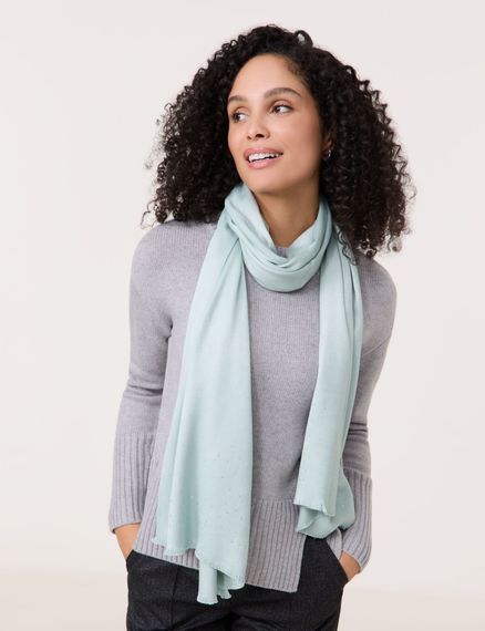 GERRY WEBER Шарф с декоративными камнями