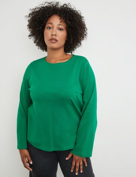 SAMOON Футболка с длинным рукавом