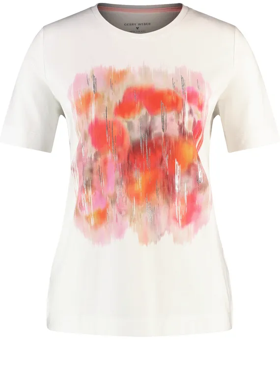 GERRY WEBER Футболка с абстрактным принтом
