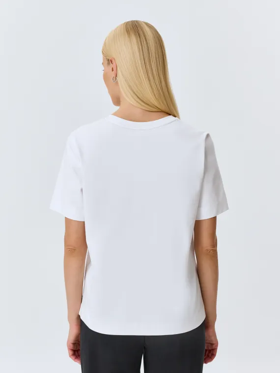 BULMER Футболка с мерцающими стразами