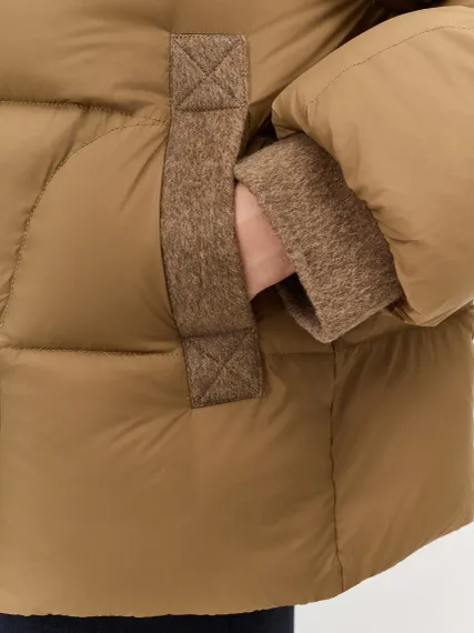 BULMER Стеганая куртка с шерстяными вставками