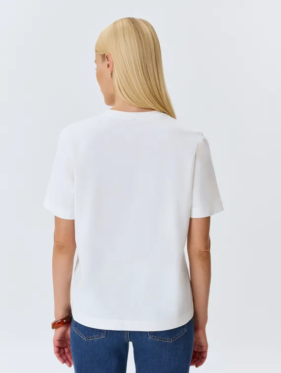 BULMER Футболка с яркой вышивкой