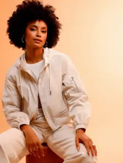 MONARI Блестящая куртка с капюшоном