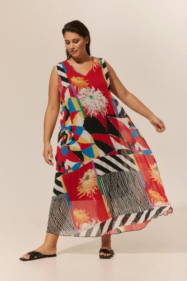 SAMOON Платье плиссированное