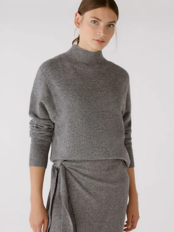 Oui Свитер из смесовой шерсти