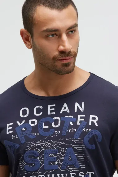 CAMP DAVID Футболка с принтом