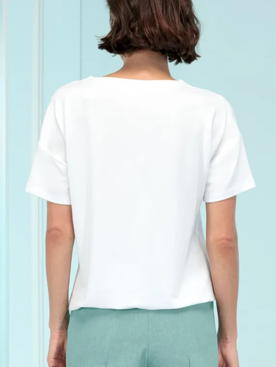 BIANCA Футболка с пайетками