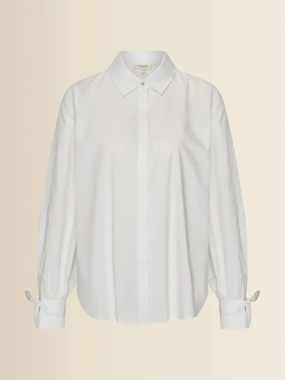 EXPRESSO Блузка с бантами на манжетах