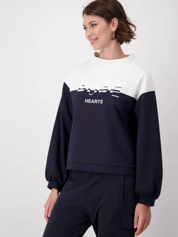 MONARI Толстовка колорблок