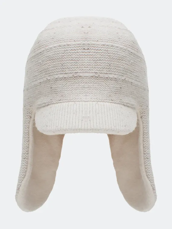 BULMER Вязаная ушанка с козырьком