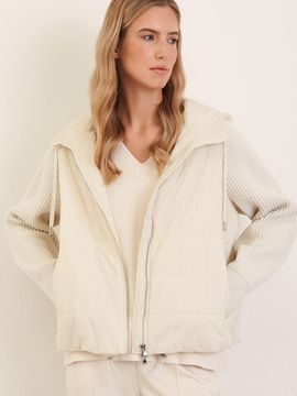 Elisa.and.me Куртка с трикотажными рукавами