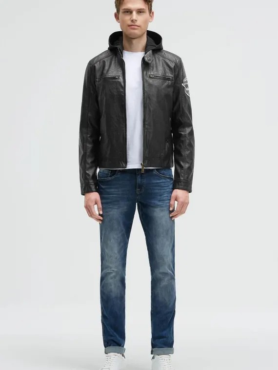 CAMP DAVID Куртка из искусственной кожи