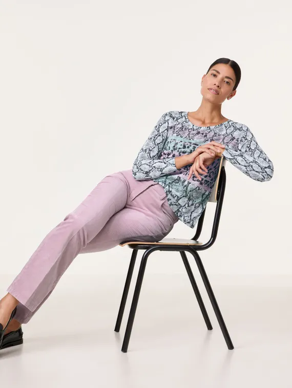 GERRY WEBER Брюки вельветовые расклешенные