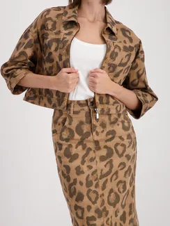 MONARI Жакет с леопардовым принтом