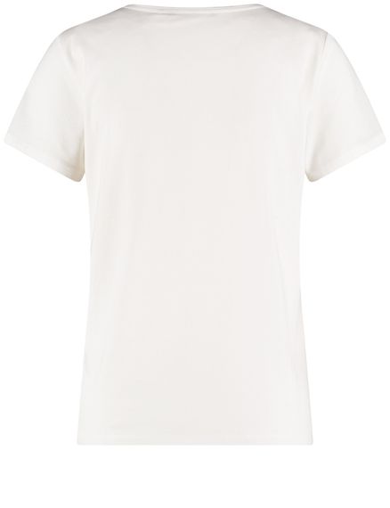 TAIFUN Футболка с цветочным принтом