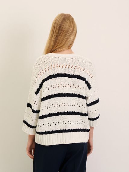 Elisa.and.me Вязаный джемпер в полоску