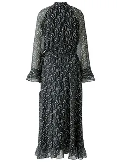 Oui Платье макси с принтом