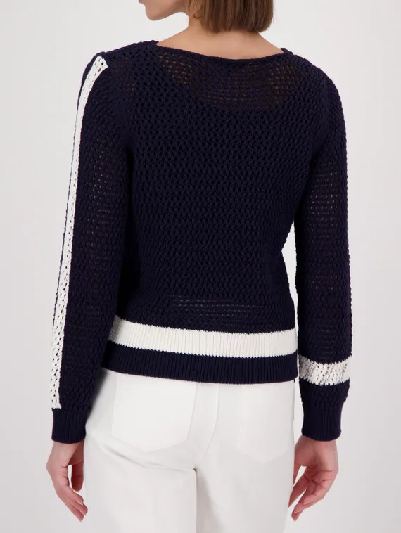 MONARI Ажурный вязаный пуловер