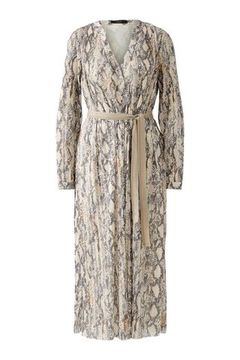 Oui Платье с плиссированными деталями