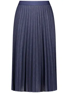 GERRY WEBER Юбка плиссированная синяя