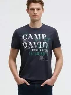 CAMP DAVID Футболка с объемным принтом