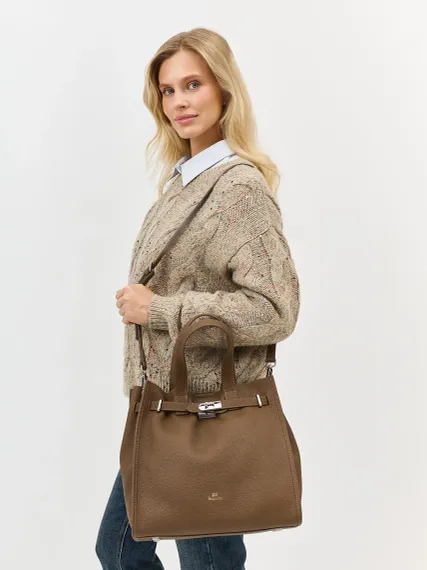 BULMER Сумка из фактурной кожи