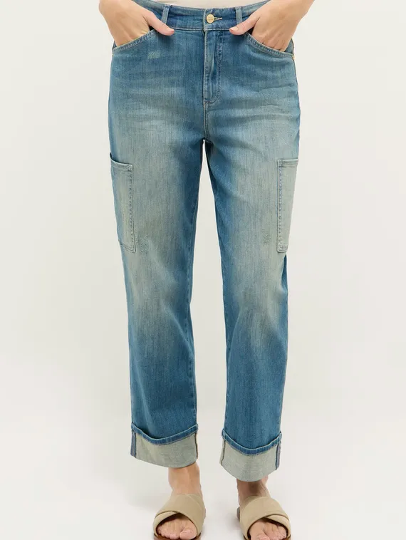 ANGELS Джинсы-карго с накладными карманами