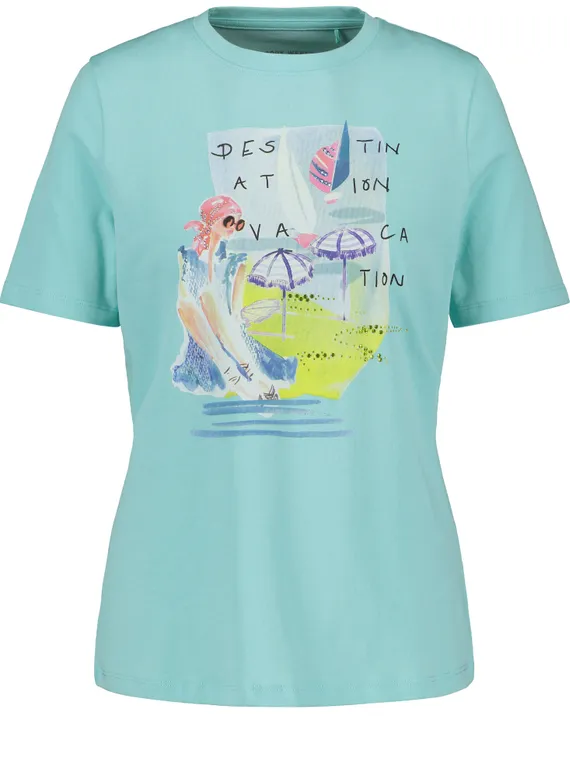 GERRY WEBER Футболка с принтом