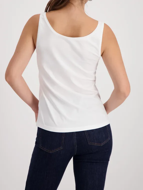 MONARI Базовый топ белый