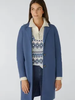 Oui Пальто из шерсти