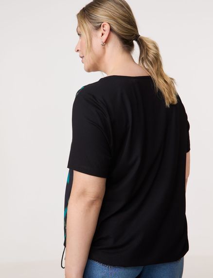 SAMOON Футболка с завязкой