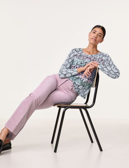 GERRY WEBER Брюки вельветовые расклешенные