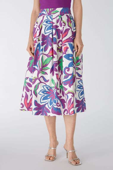 Oui Юбка с цветочным принтом