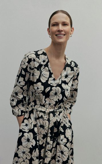 GERRY WEBER Платье с цветочным принтом