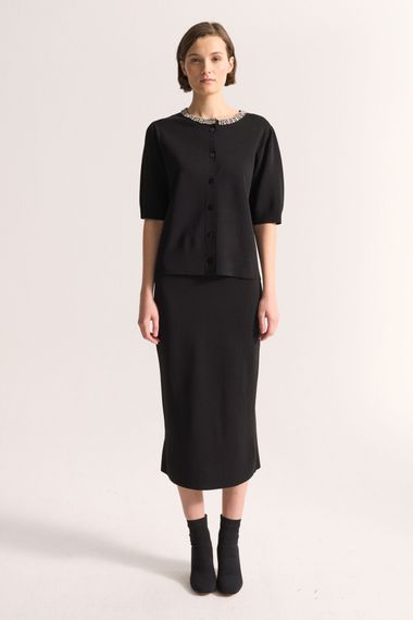 UNQ Юбка вязаная