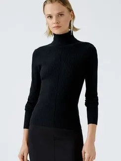 Oui Водолазка тонкой вязки