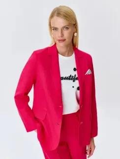 BULMER Льняной однобортный жакет