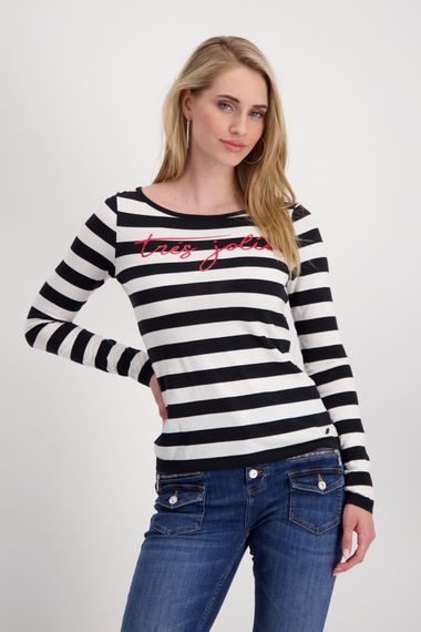 MONARI Лонгслив в полоску