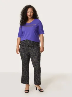 SAMOON Брюки с принтом