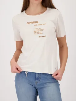 MONARI Футболка с текстовыми деталями